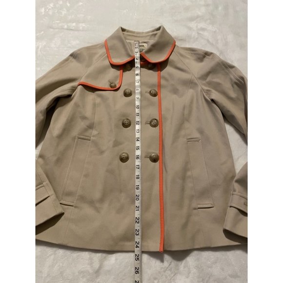Fossil Ladies Jacket Small 50% Modern 50% Vintage Peacoat - Picture 2 of 6